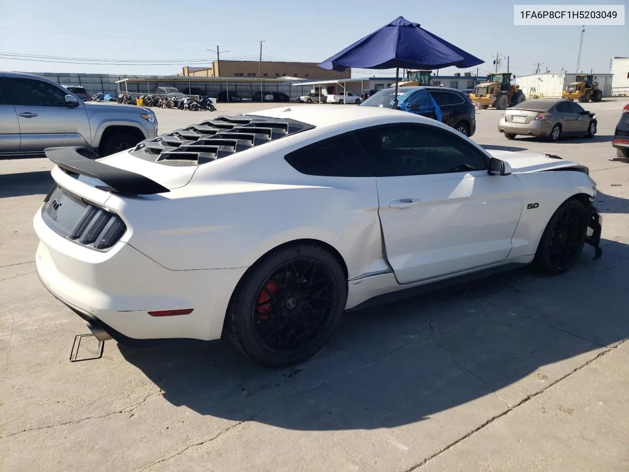 2017 Ford Mustang Gt VIN: 1FA6P8CF1H5203049 Lot: 73982484