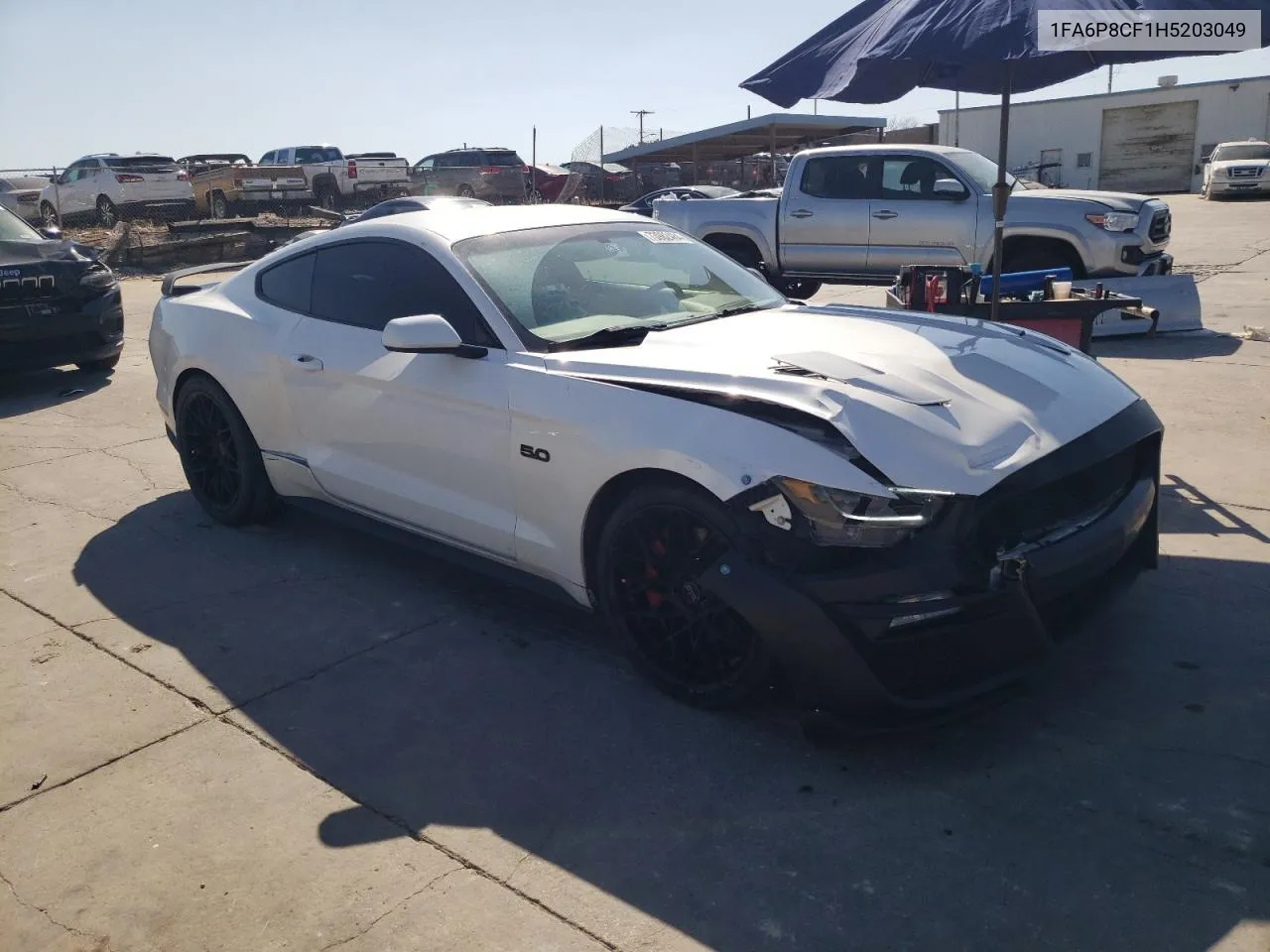 2017 Ford Mustang Gt VIN: 1FA6P8CF1H5203049 Lot: 73982484