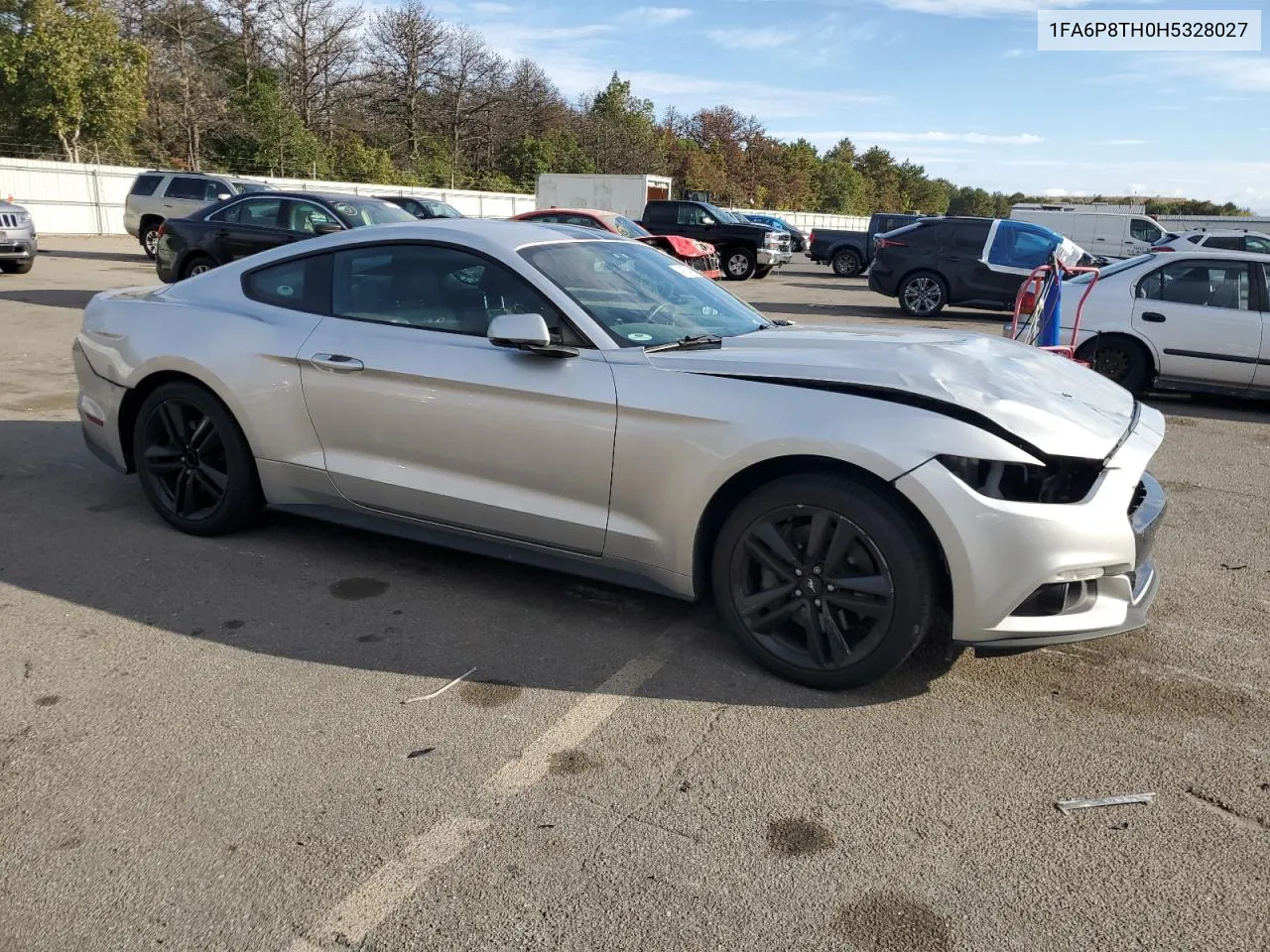 2017 Ford Mustang VIN: 1FA6P8TH0H5328027 Lot: 74089744