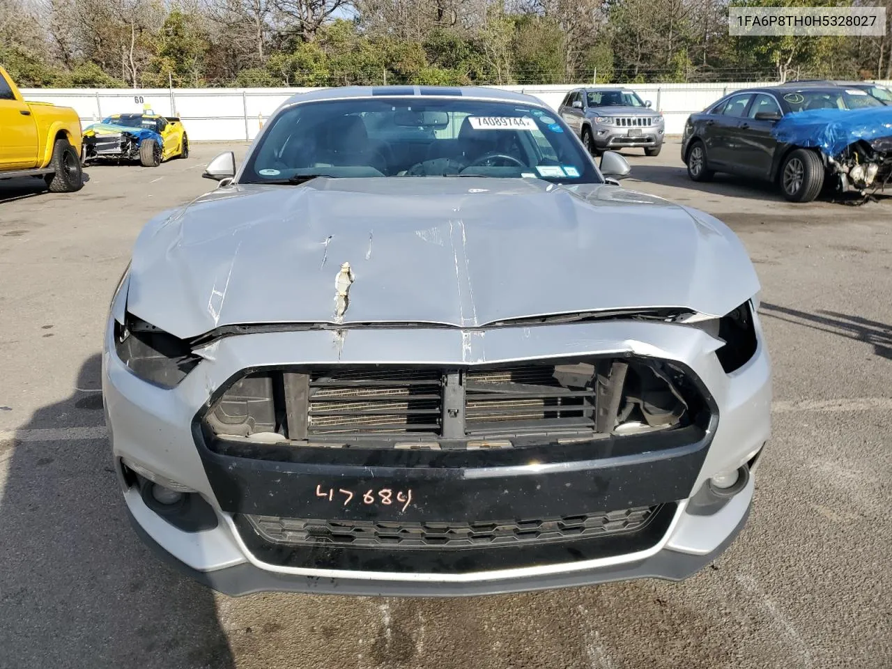 2017 Ford Mustang VIN: 1FA6P8TH0H5328027 Lot: 74089744