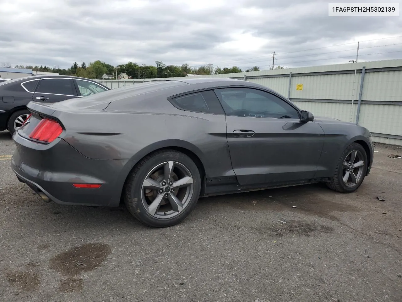 2017 Ford Mustang VIN: 1FA6P8TH2H5302139 Lot: 74241104