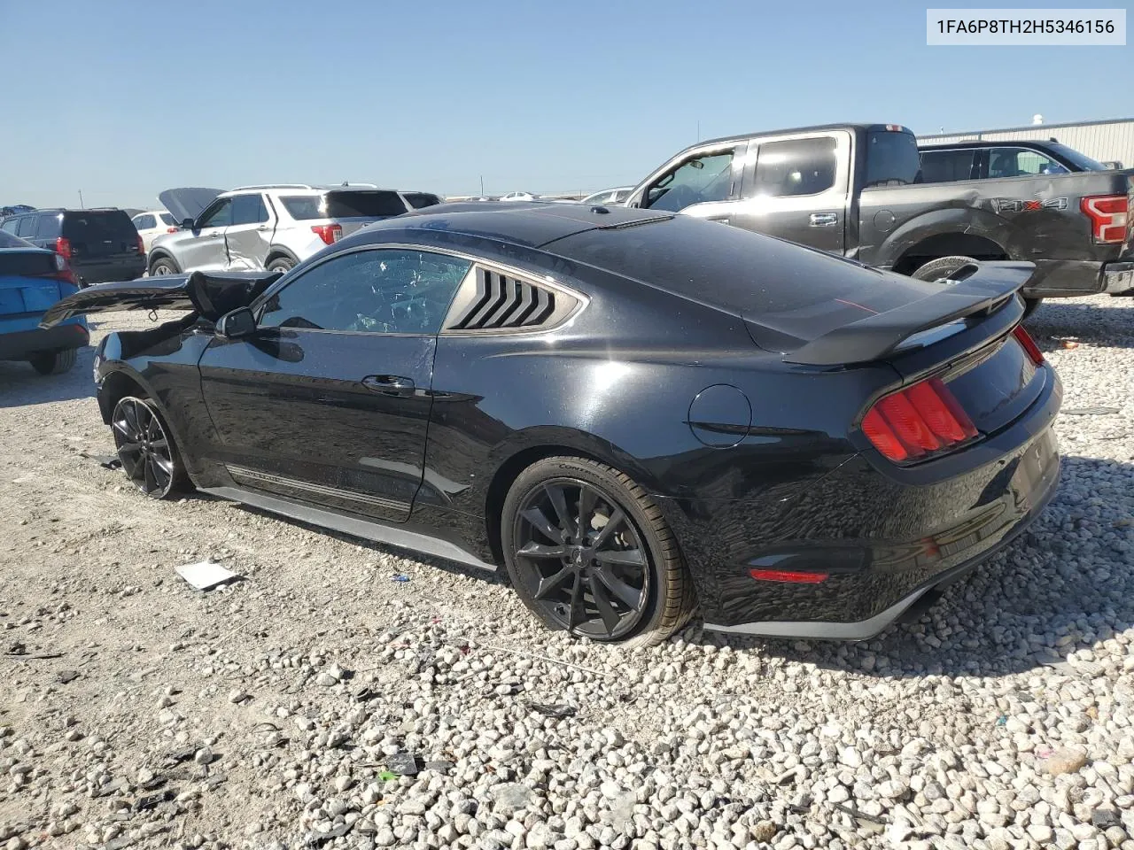 2017 Ford Mustang VIN: 1FA6P8TH2H5346156 Lot: 74259454