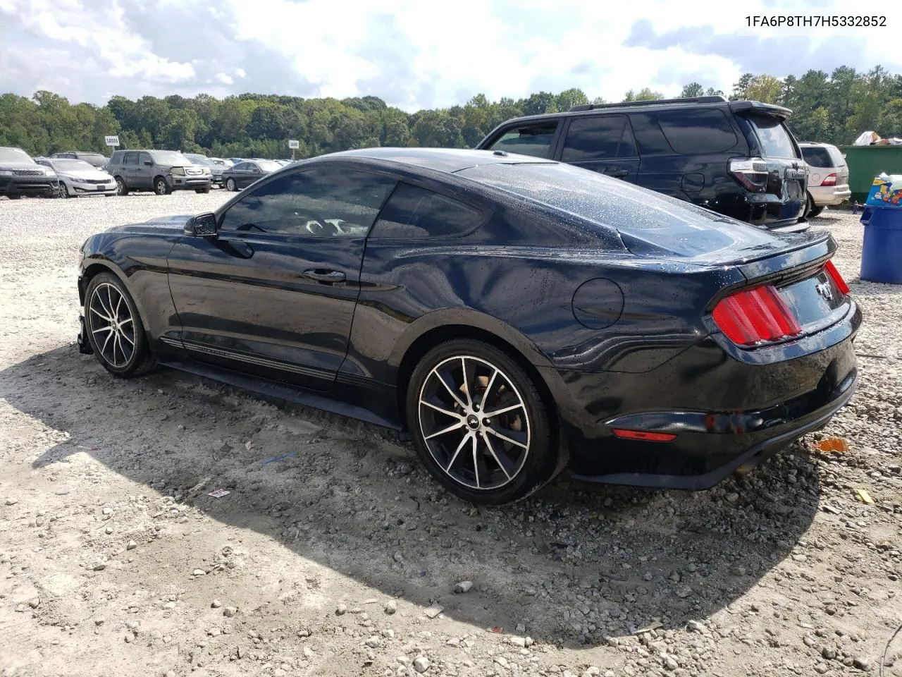 2017 Ford Mustang VIN: 1FA6P8TH7H5332852 Lot: 74261734