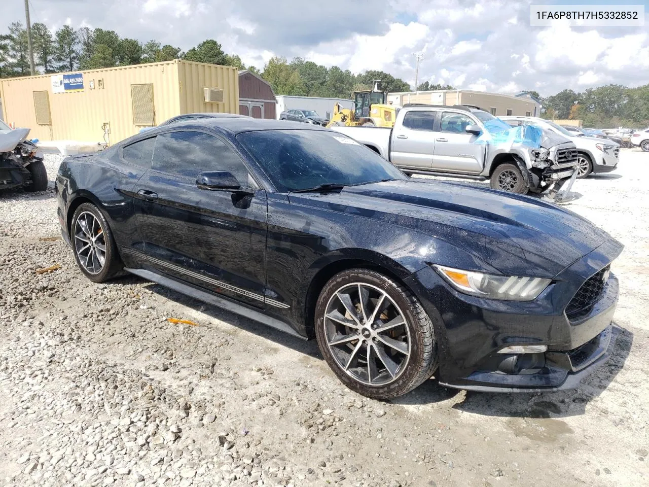 2017 Ford Mustang VIN: 1FA6P8TH7H5332852 Lot: 74261734