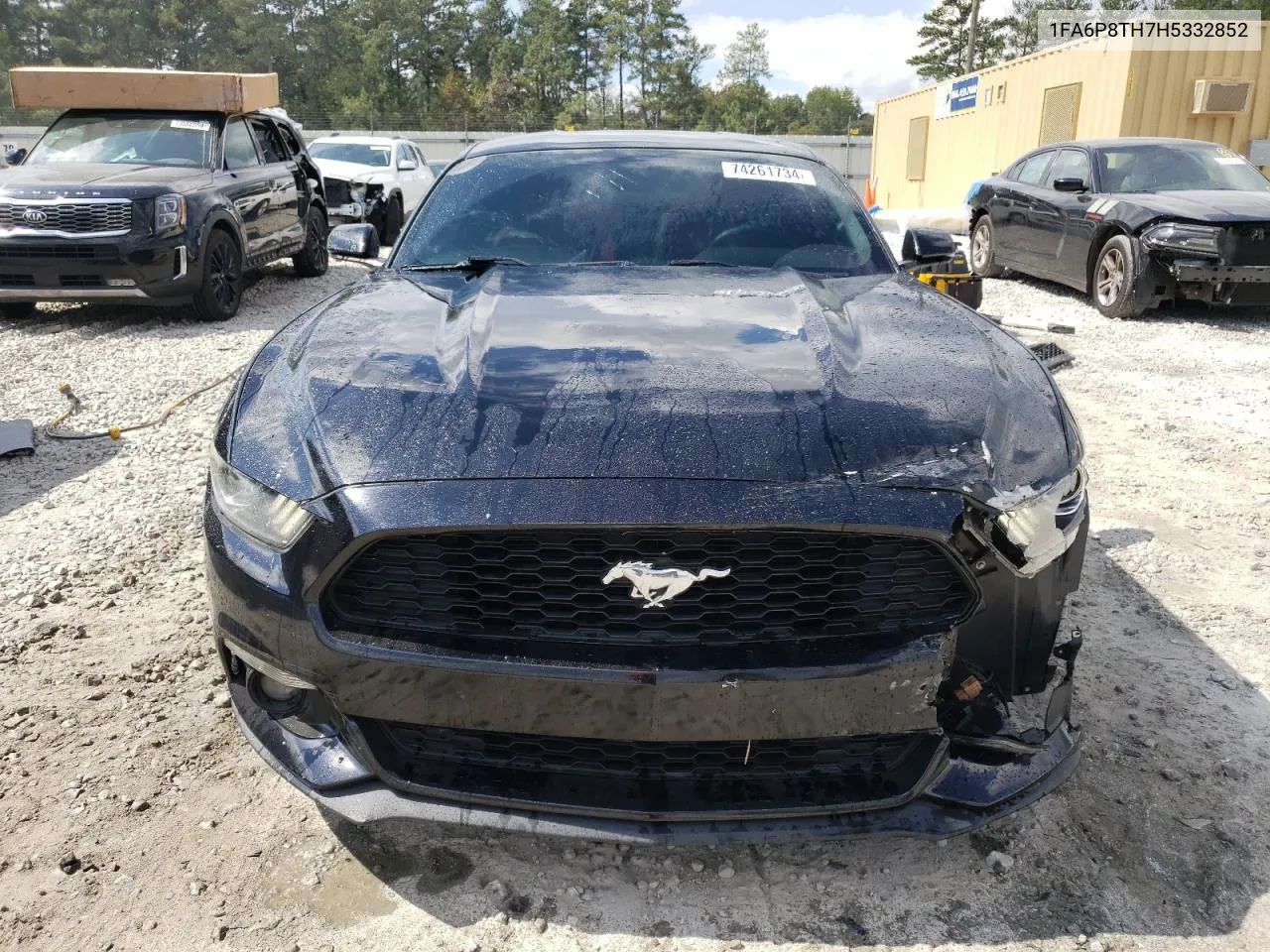 2017 Ford Mustang VIN: 1FA6P8TH7H5332852 Lot: 74261734