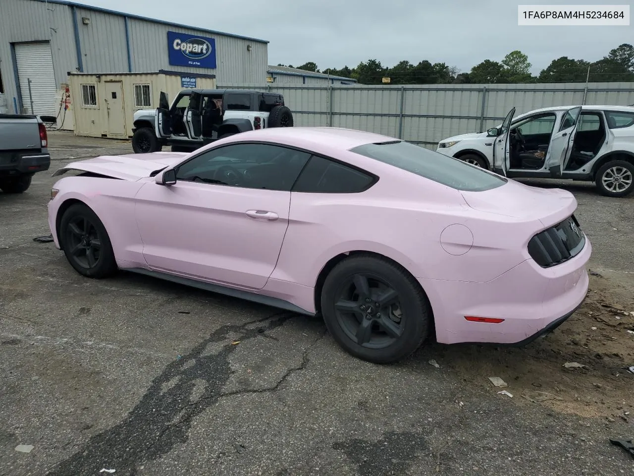 2017 Ford Mustang VIN: 1FA6P8AM4H5234684 Lot: 74263694