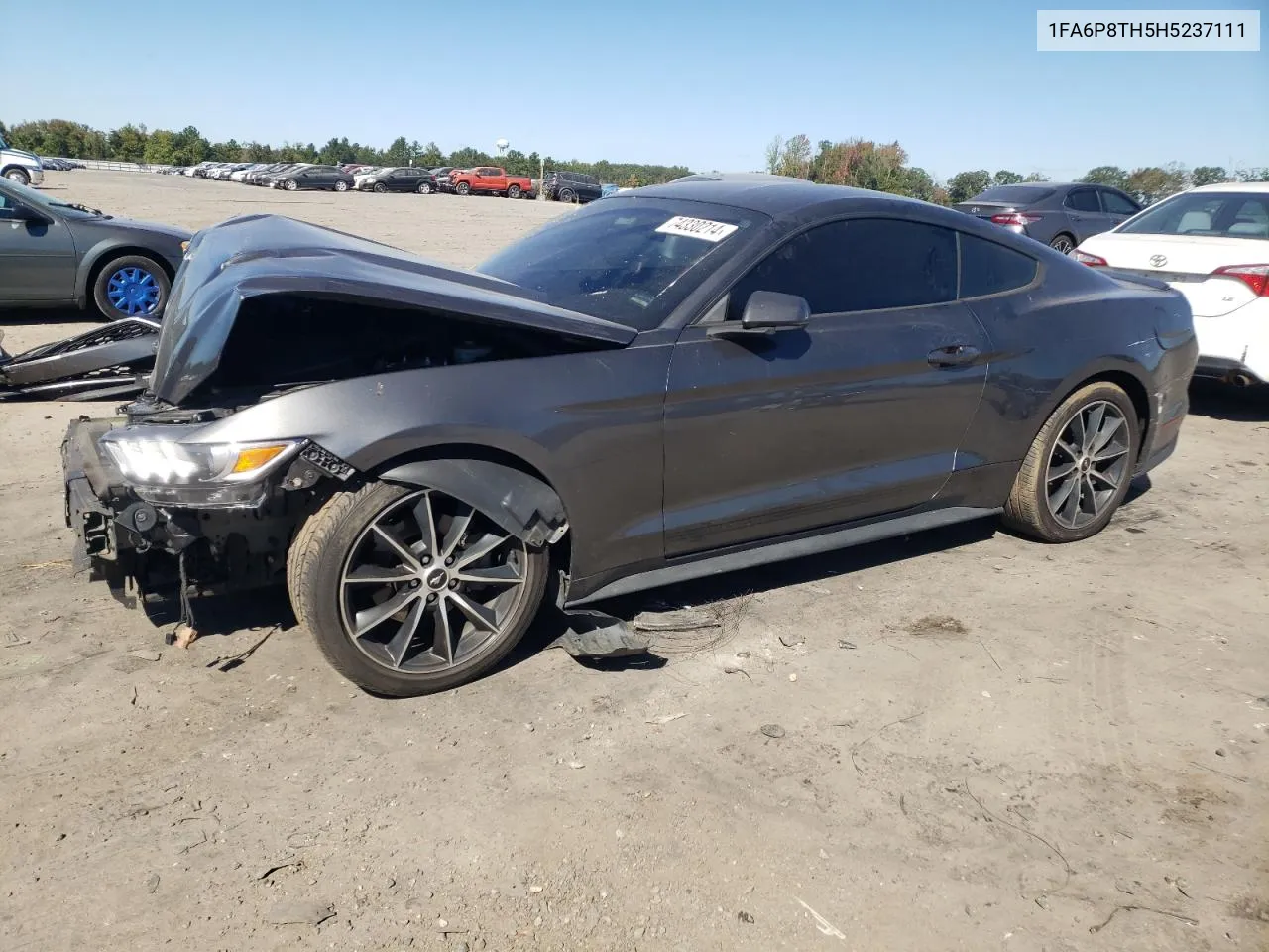 2017 Ford Mustang VIN: 1FA6P8TH5H5237111 Lot: 74330214