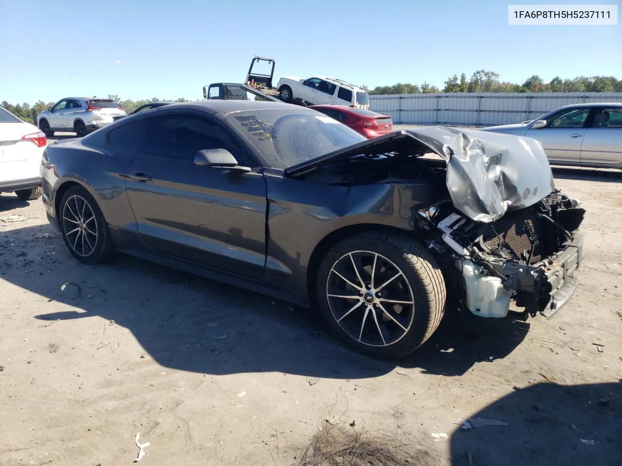 2017 Ford Mustang VIN: 1FA6P8TH5H5237111 Lot: 74330214