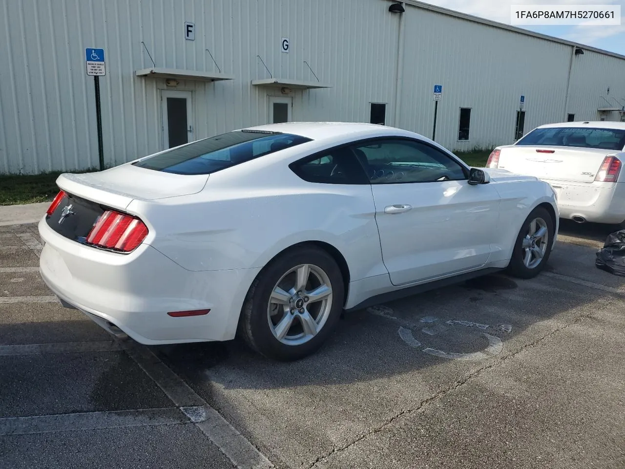 2017 Ford Mustang VIN: 1FA6P8AM7H5270661 Lot: 74354594