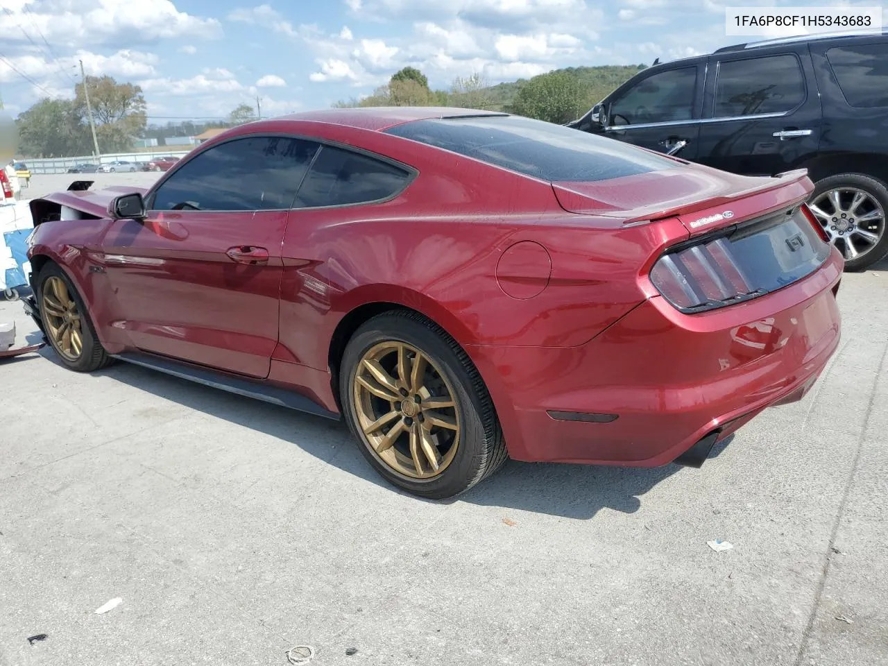 2017 Ford Mustang Gt VIN: 1FA6P8CF1H5343683 Lot: 74387644