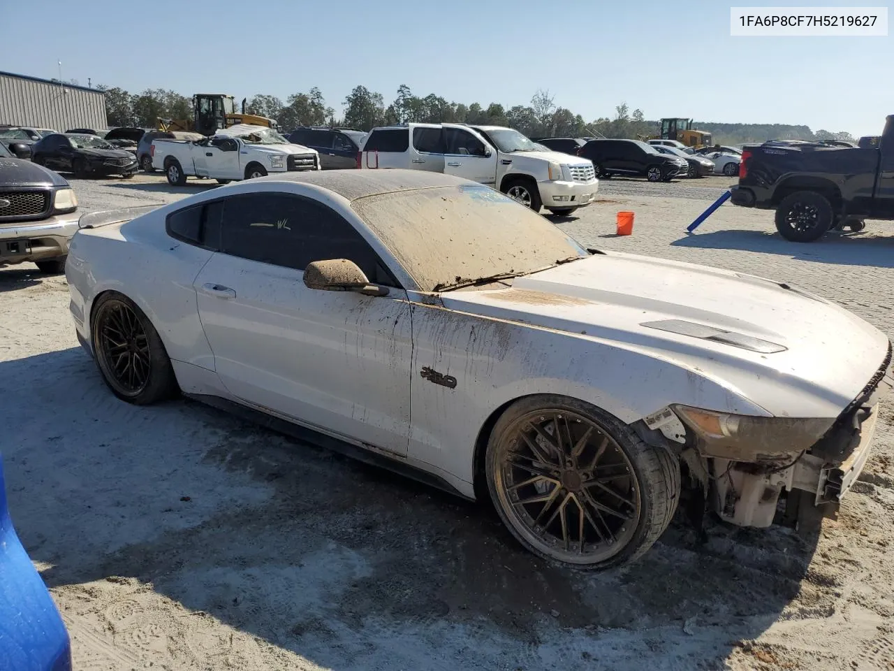 2017 Ford Mustang Gt VIN: 1FA6P8CF7H5219627 Lot: 74422854