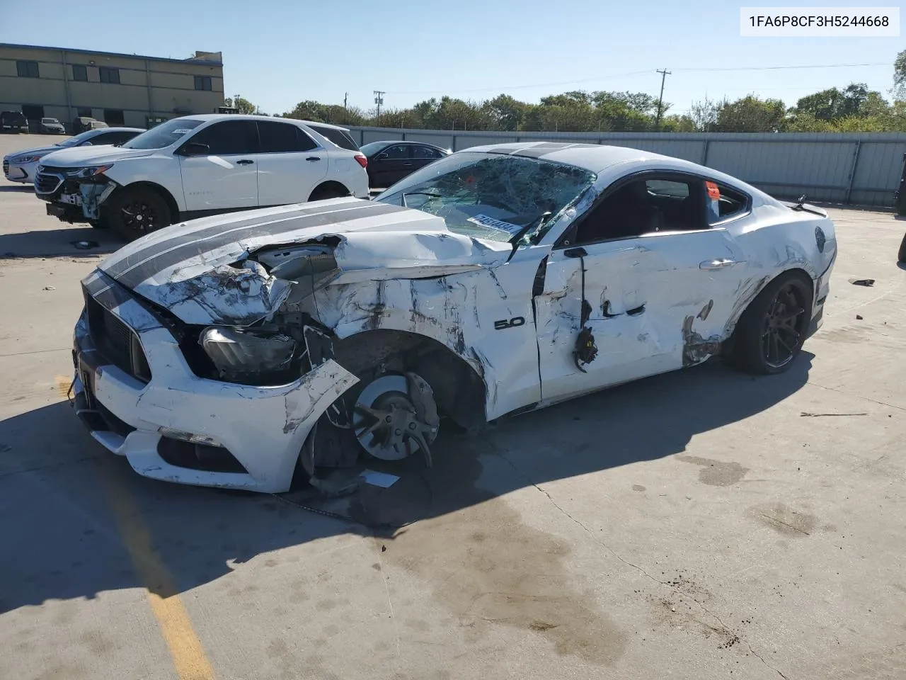 2017 Ford Mustang Gt VIN: 1FA6P8CF3H5244668 Lot: 74514434