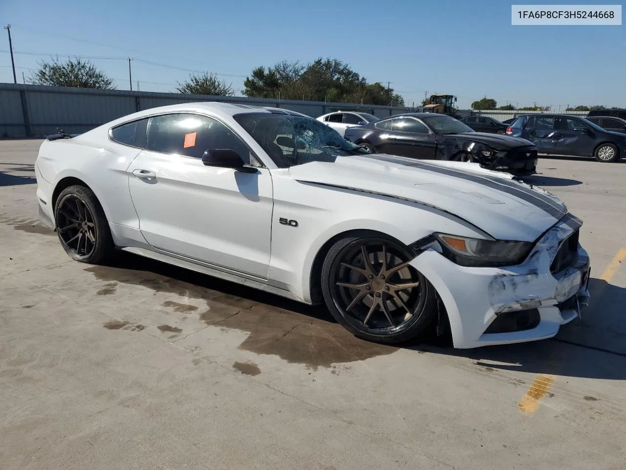 2017 Ford Mustang Gt VIN: 1FA6P8CF3H5244668 Lot: 74514434