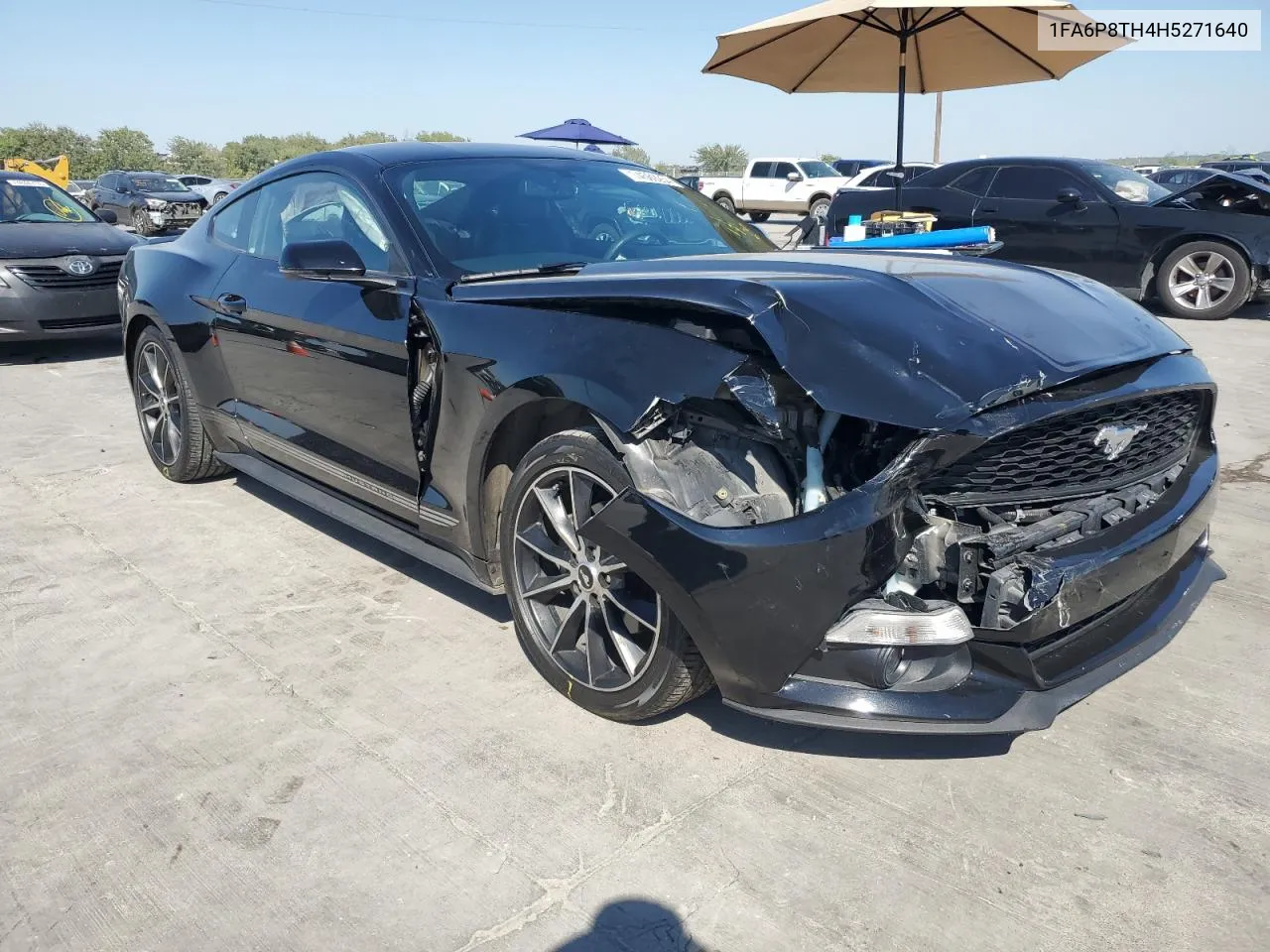 2017 Ford Mustang VIN: 1FA6P8TH4H5271640 Lot: 74569254