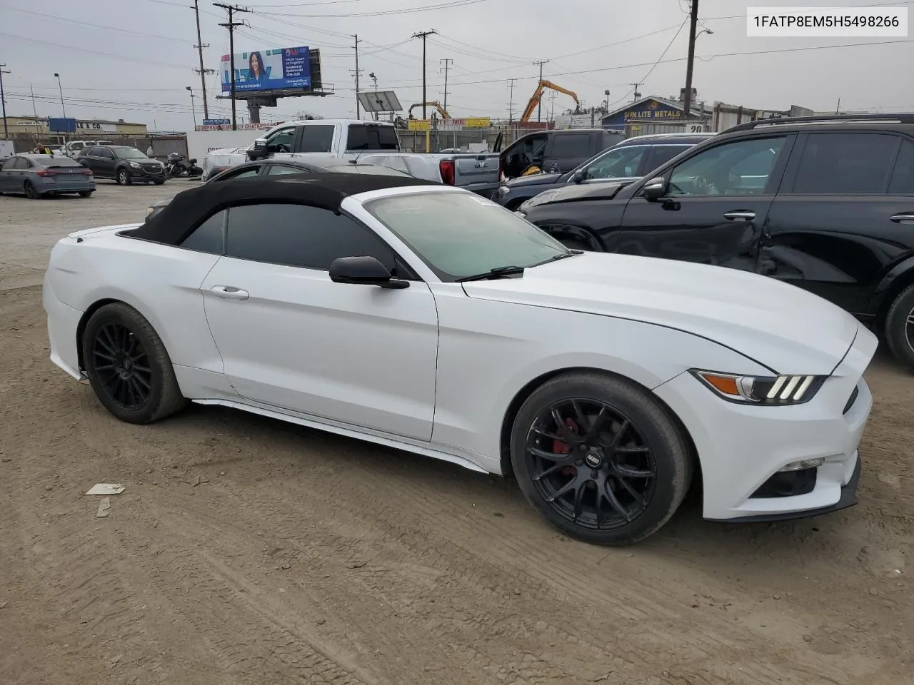 2017 Ford Mustang VIN: 1FATP8EM5H5498266 Lot: 74629944