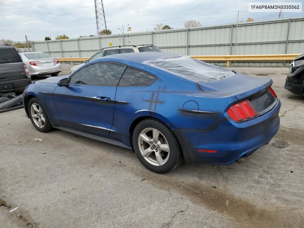 2017 Ford Mustang VIN: 1FA6P8AM2H5335562 Lot: 74815624