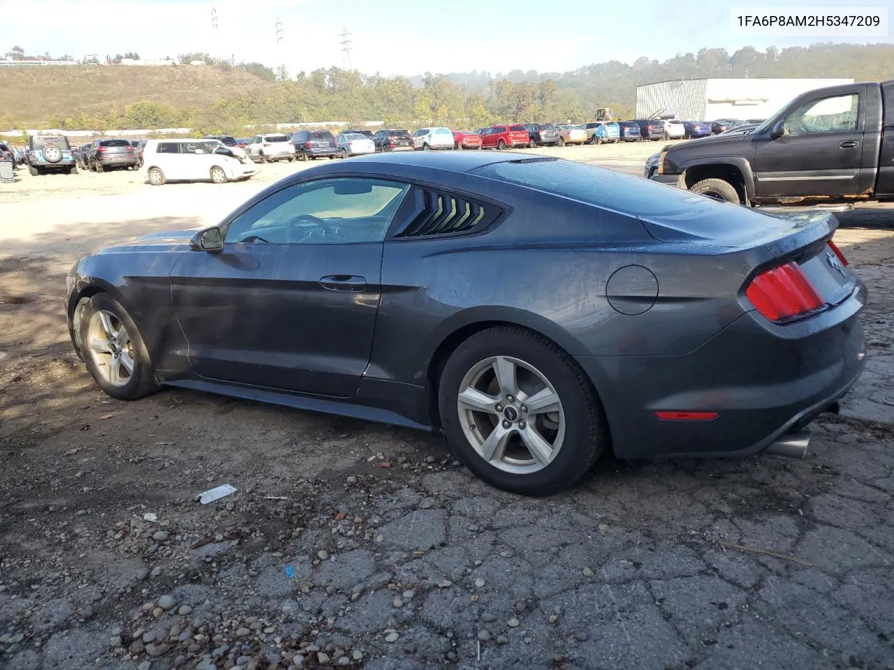 2017 Ford Mustang VIN: 1FA6P8AM2H5347209 Lot: 74877324