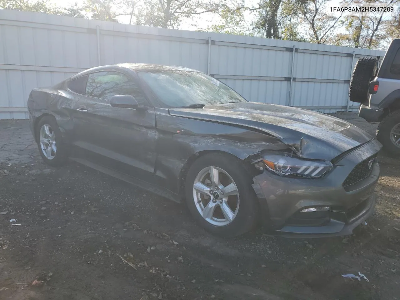 2017 Ford Mustang VIN: 1FA6P8AM2H5347209 Lot: 74877324