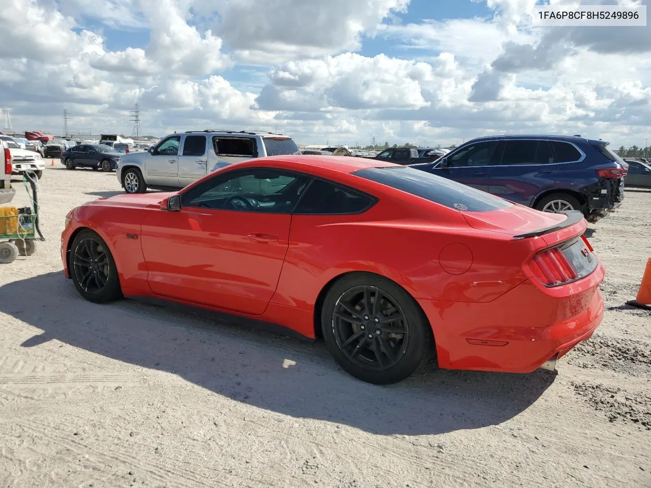 2017 Ford Mustang Gt VIN: 1FA6P8CF8H5249896 Lot: 74972224