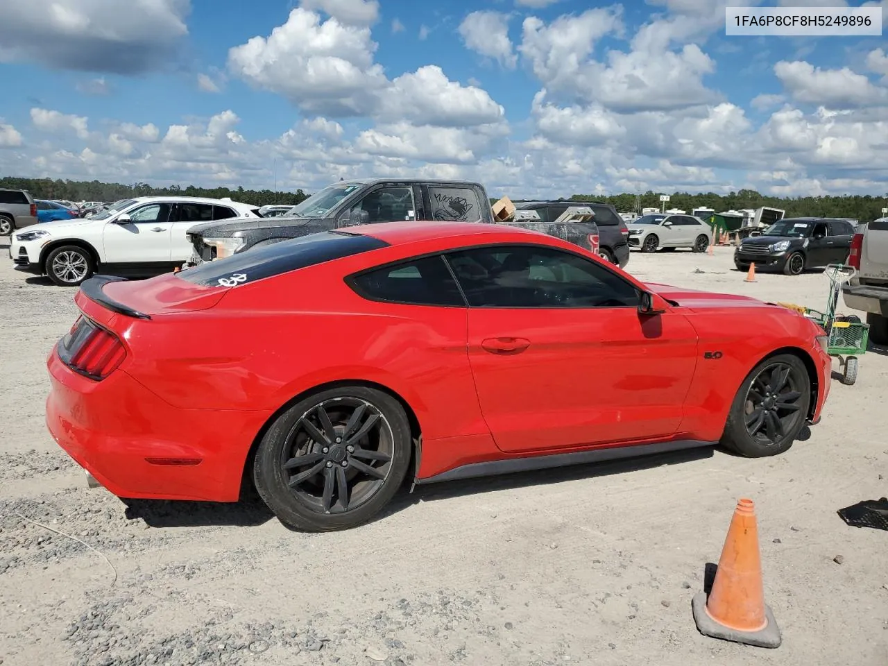 2017 Ford Mustang Gt VIN: 1FA6P8CF8H5249896 Lot: 74972224