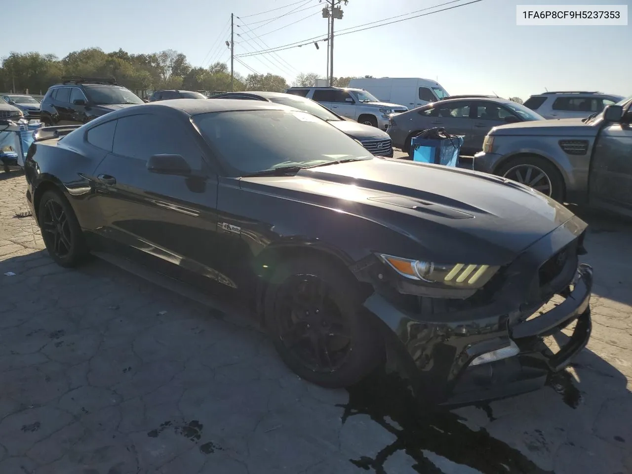 2017 Ford Mustang Gt VIN: 1FA6P8CF9H5237353 Lot: 74976234