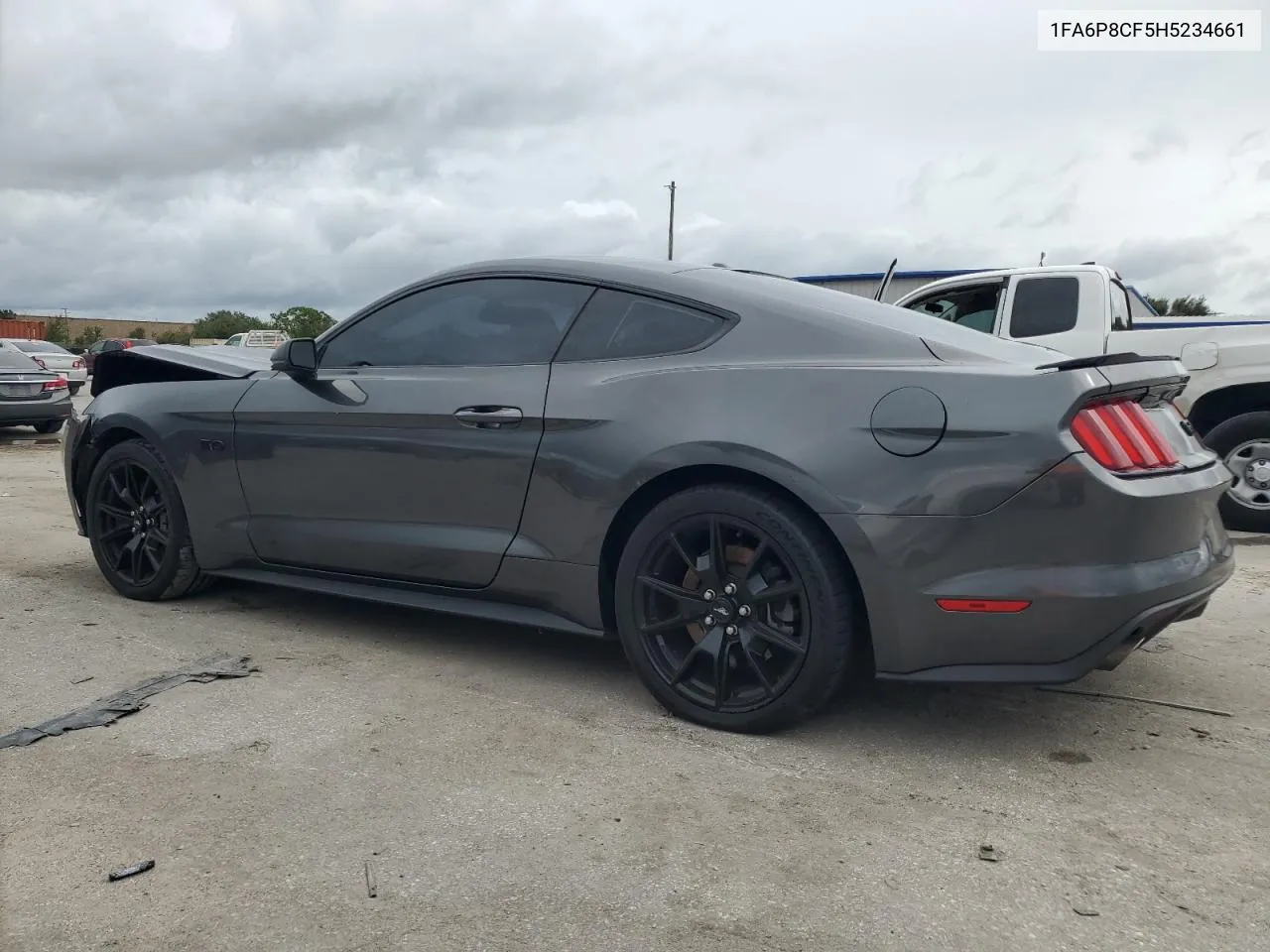 2017 Ford Mustang Gt VIN: 1FA6P8CF5H5234661 Lot: 74999854