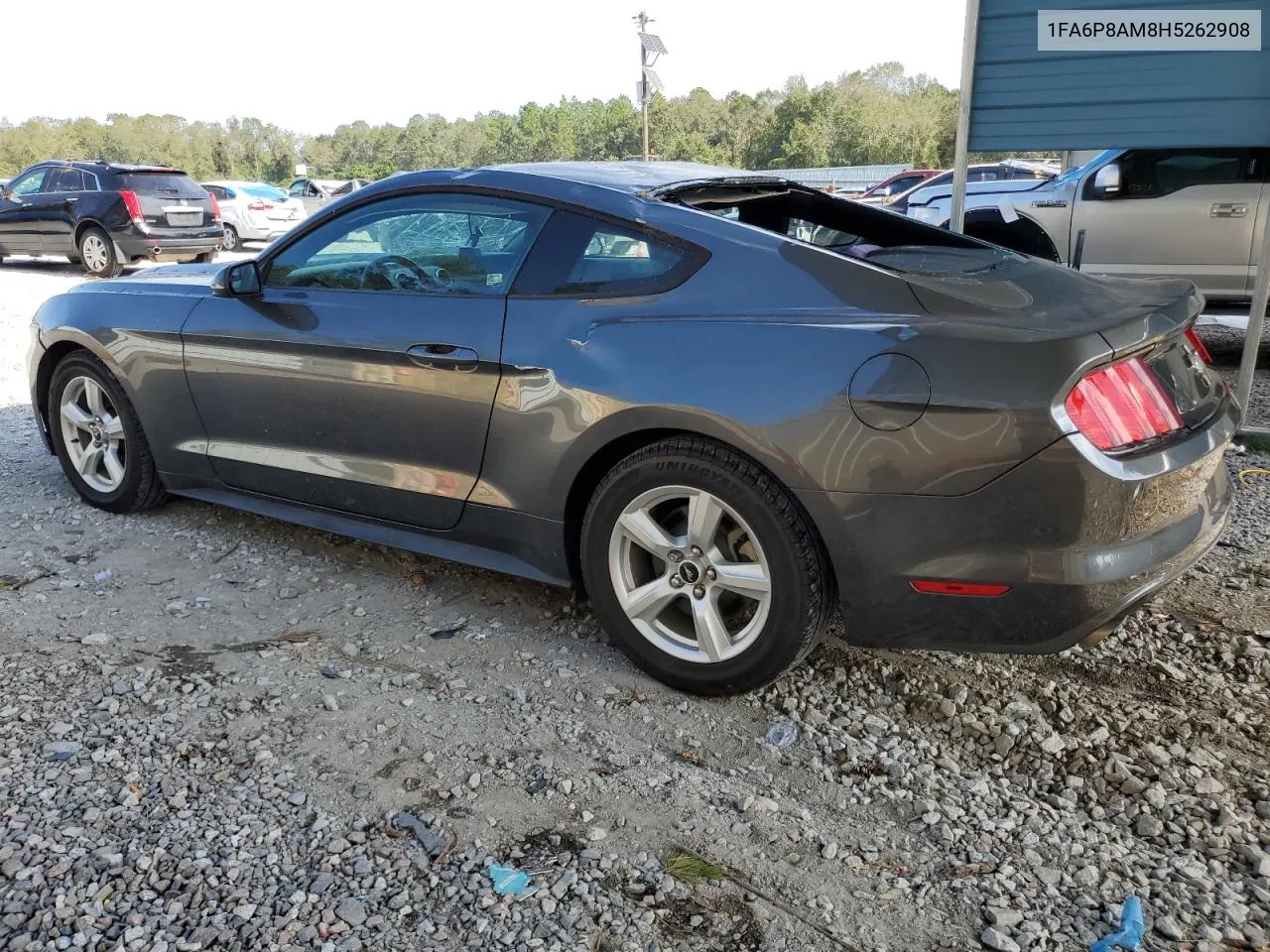 2017 Ford Mustang VIN: 1FA6P8AM8H5262908 Lot: 75049234