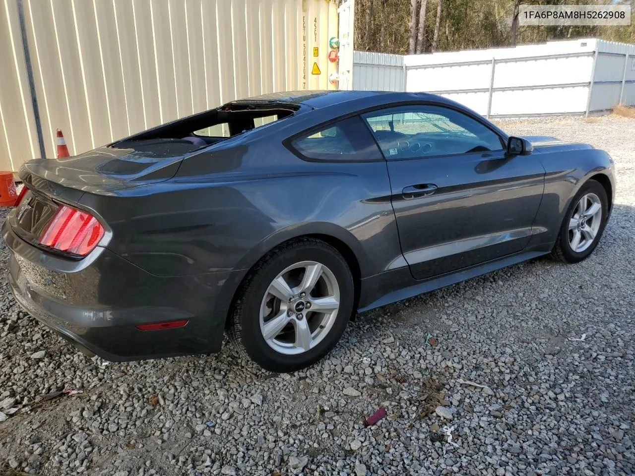 2017 Ford Mustang VIN: 1FA6P8AM8H5262908 Lot: 75049234