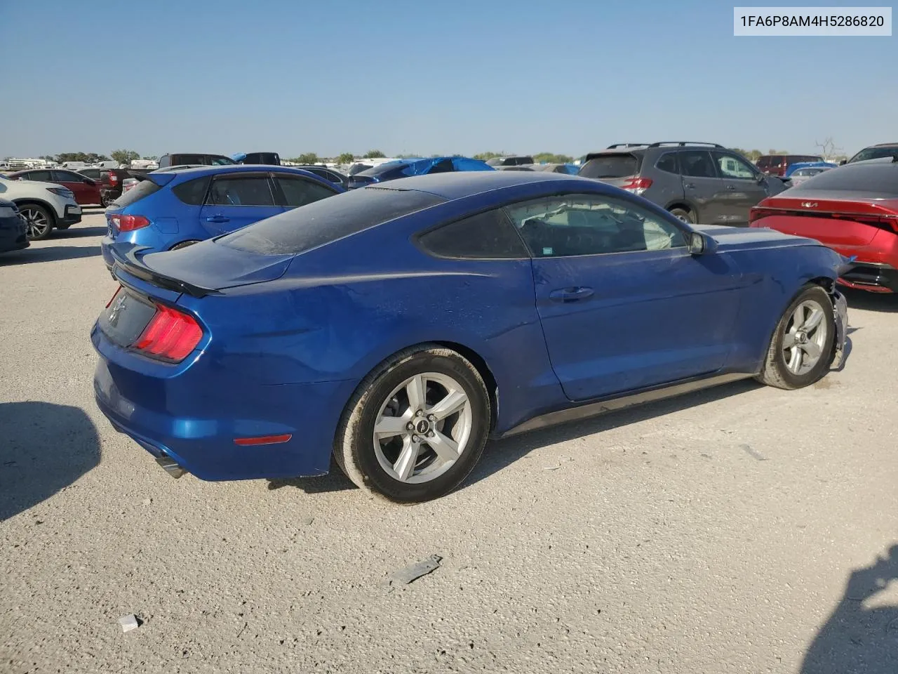 2017 Ford Mustang VIN: 1FA6P8AM4H5286820 Lot: 75486414