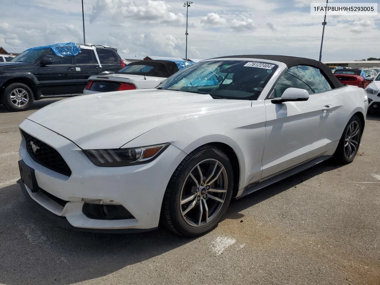 2017 Ford Mustang VIN: 1FATP8UH9H5293005 Lot: 76122404