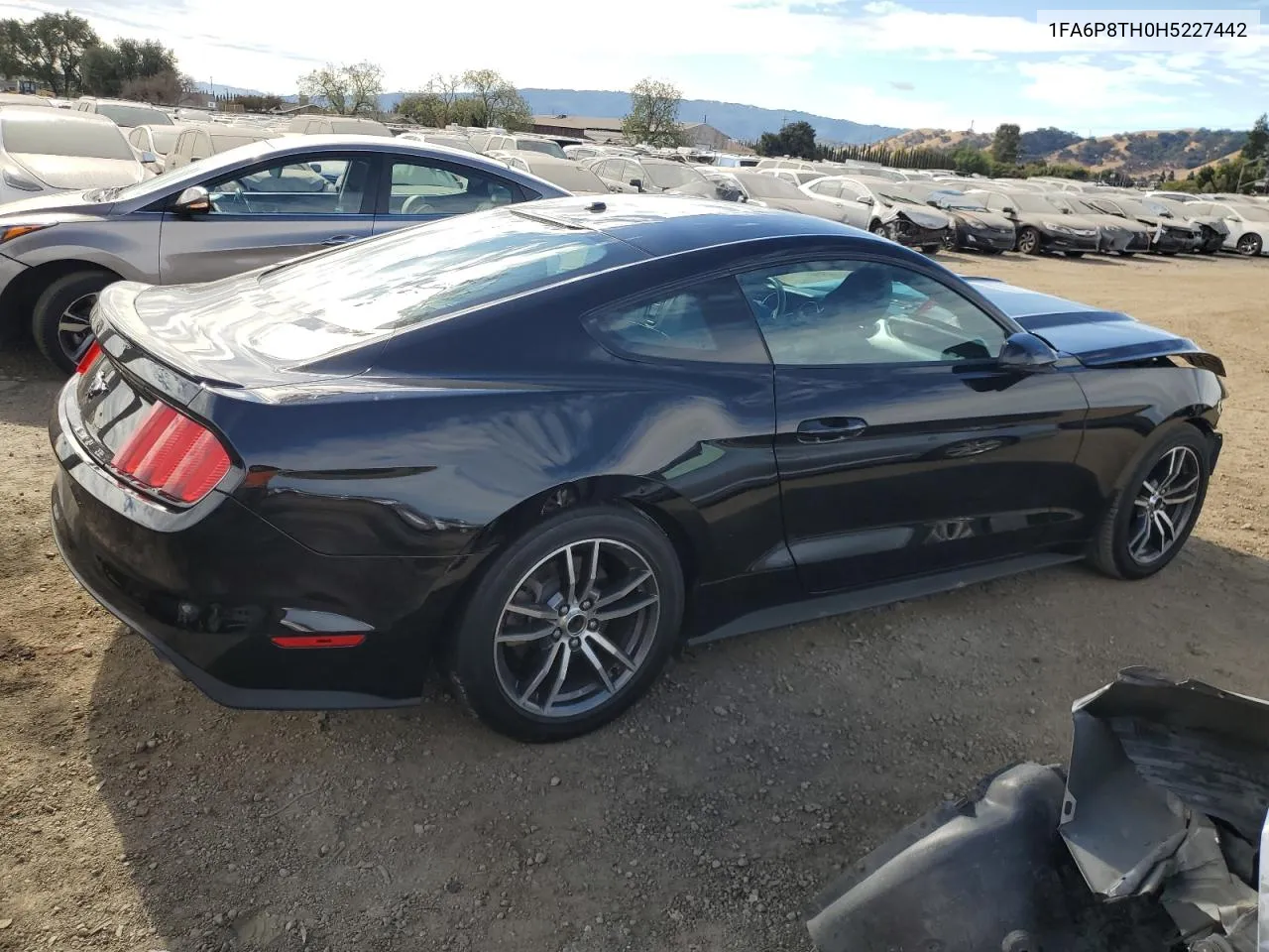 2017 Ford Mustang VIN: 1FA6P8TH0H5227442 Lot: 76331904