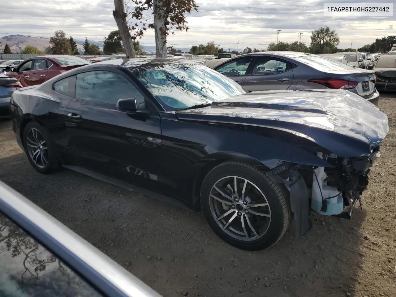 2017 Ford Mustang VIN: 1FA6P8TH0H5227442 Lot: 76331904