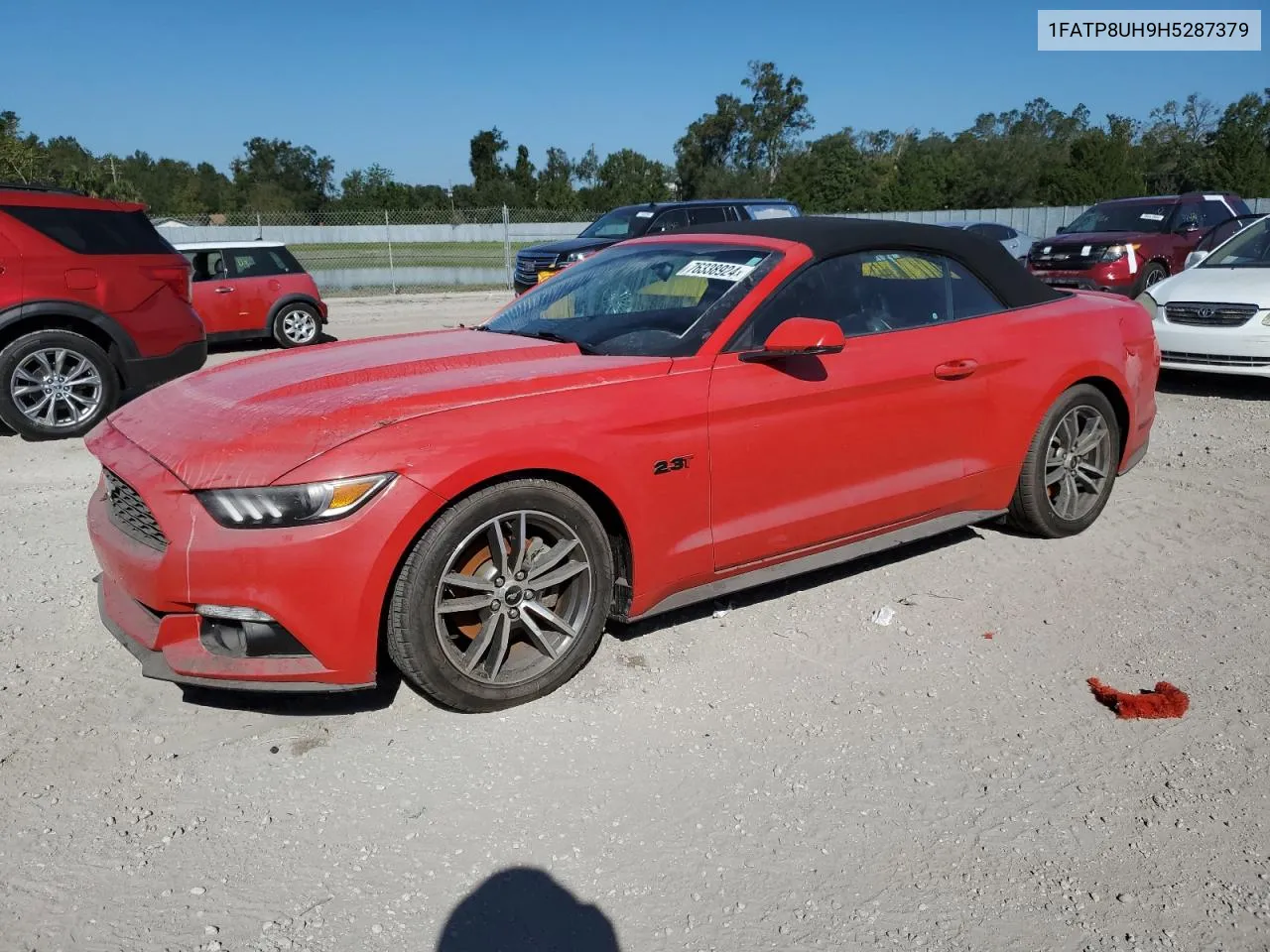 2017 Ford Mustang VIN: 1FATP8UH9H5287379 Lot: 76338924