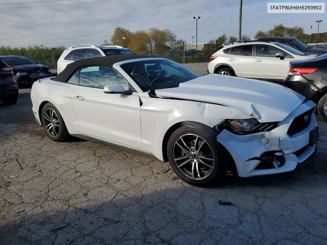 2017 Ford Mustang VIN: 1FATP8UH6H5293902 Lot: 76456474