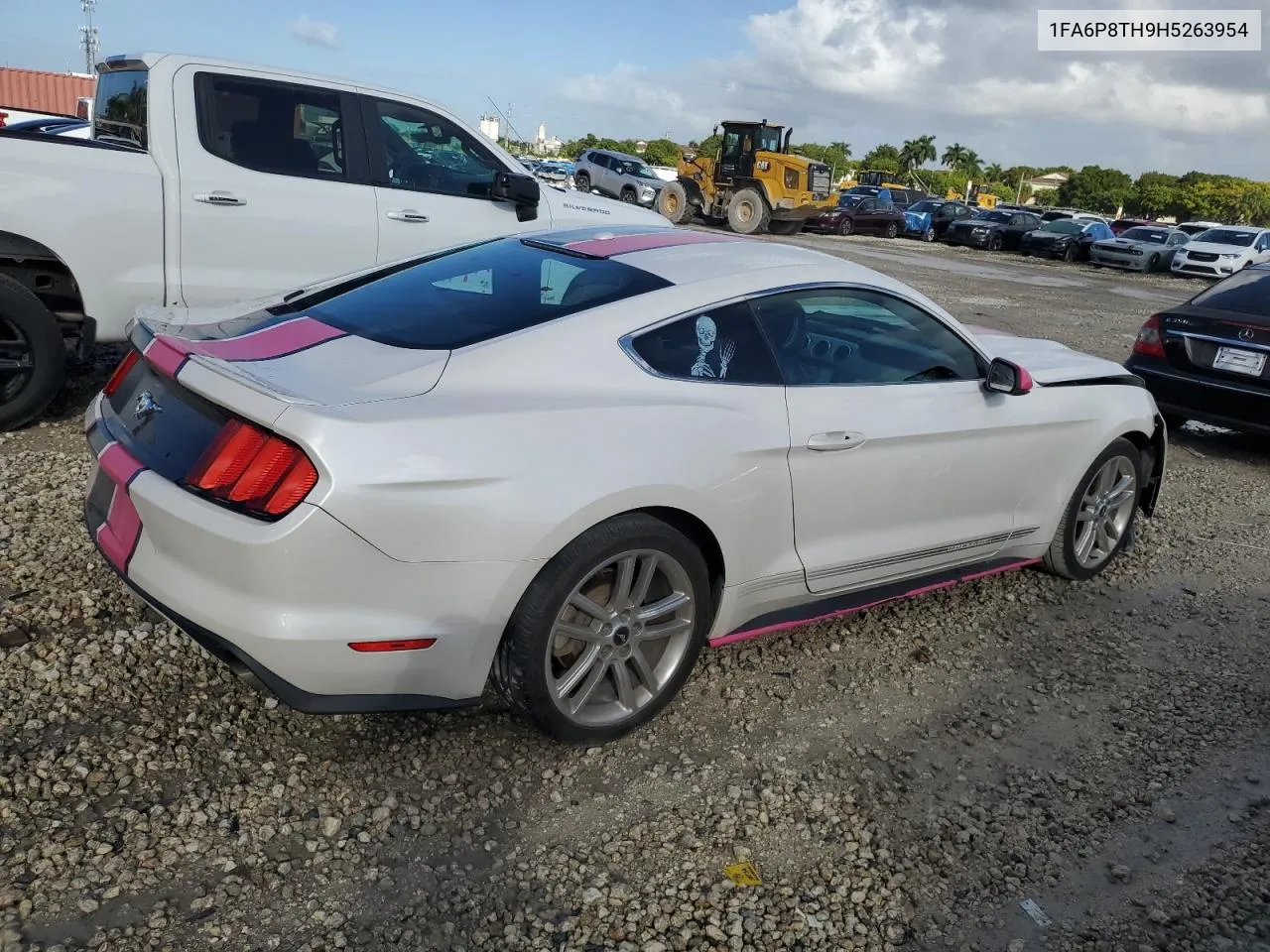 2017 Ford Mustang VIN: 1FA6P8TH9H5263954 Lot: 76787054