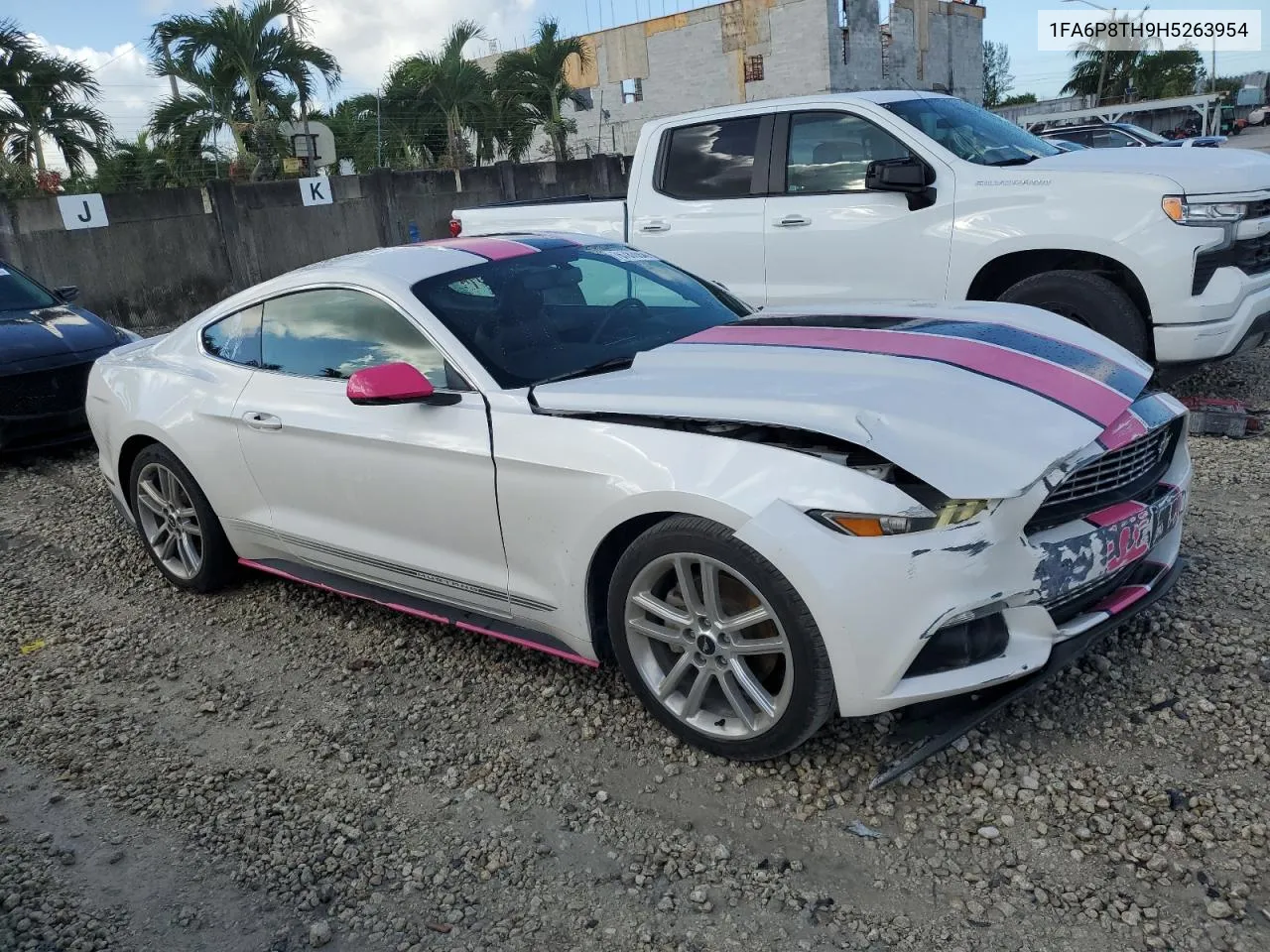 2017 Ford Mustang VIN: 1FA6P8TH9H5263954 Lot: 76787054