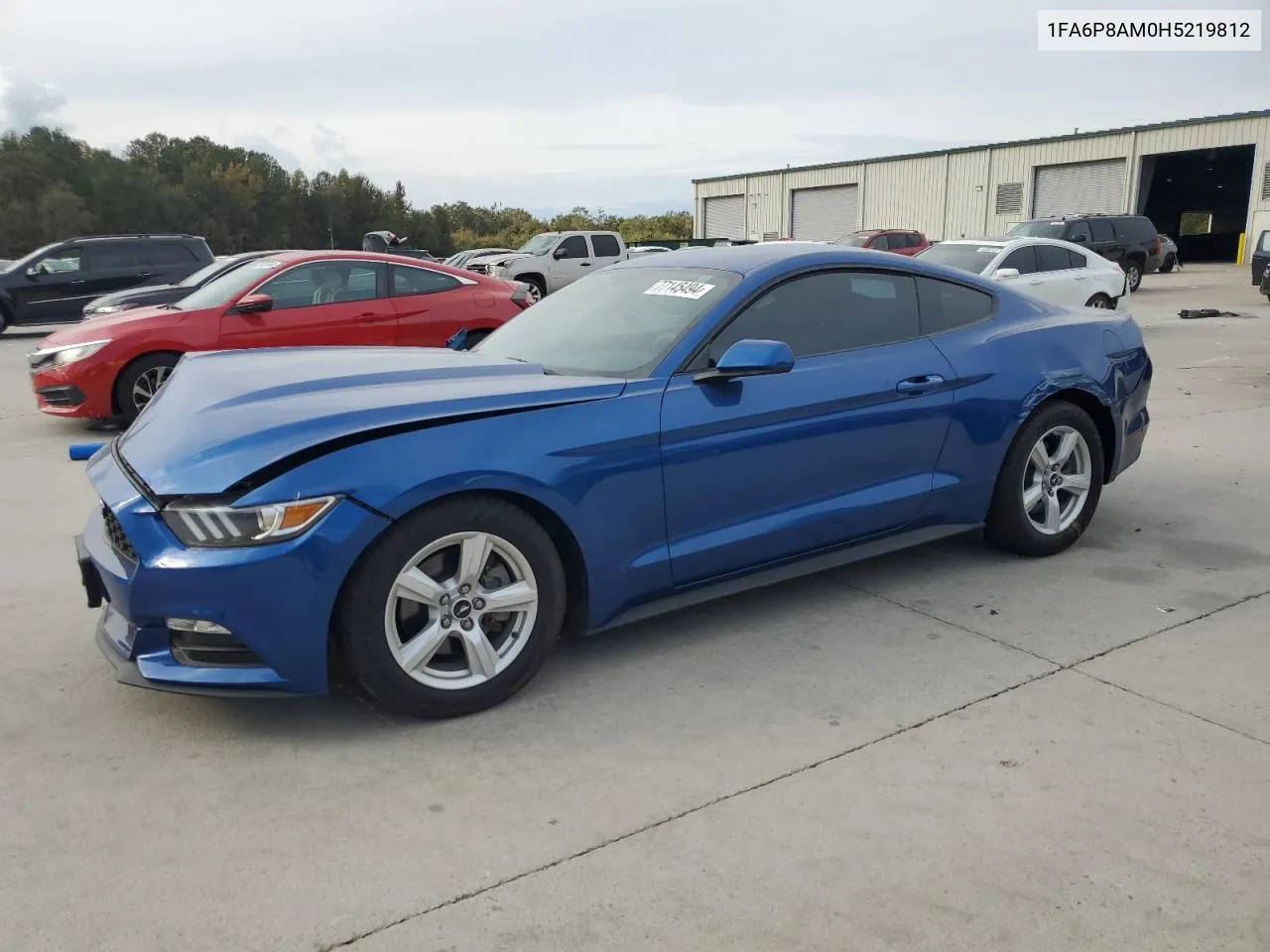 2017 Ford Mustang VIN: 1FA6P8AM0H5219812 Lot: 77145494