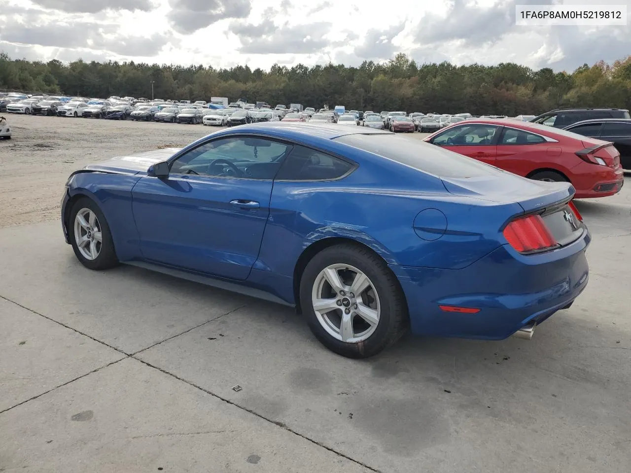 2017 Ford Mustang VIN: 1FA6P8AM0H5219812 Lot: 77145494