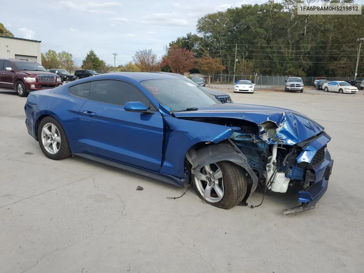 2017 Ford Mustang VIN: 1FA6P8AM0H5219812 Lot: 77145494