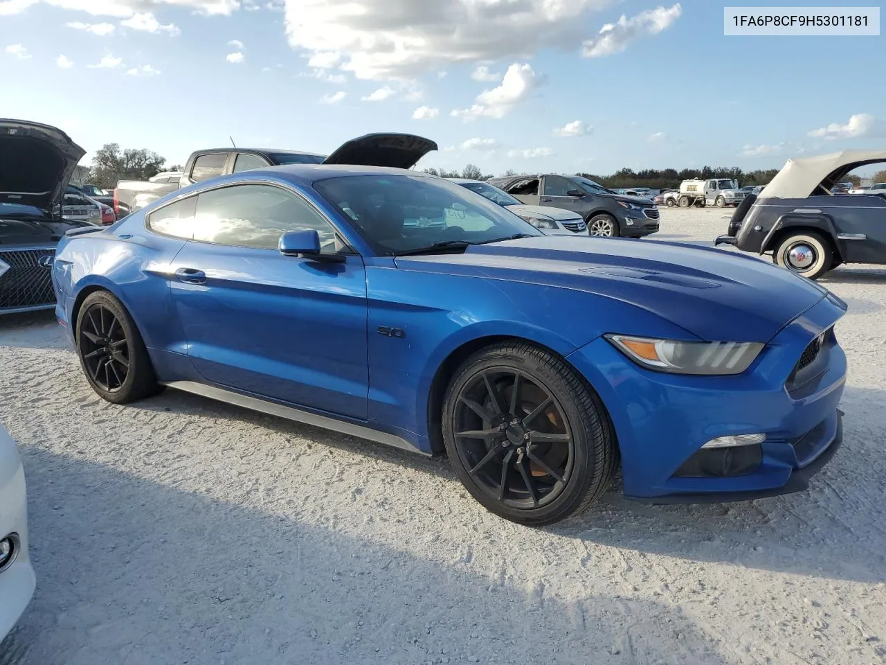 2017 Ford Mustang Gt VIN: 1FA6P8CF9H5301181 Lot: 77195144