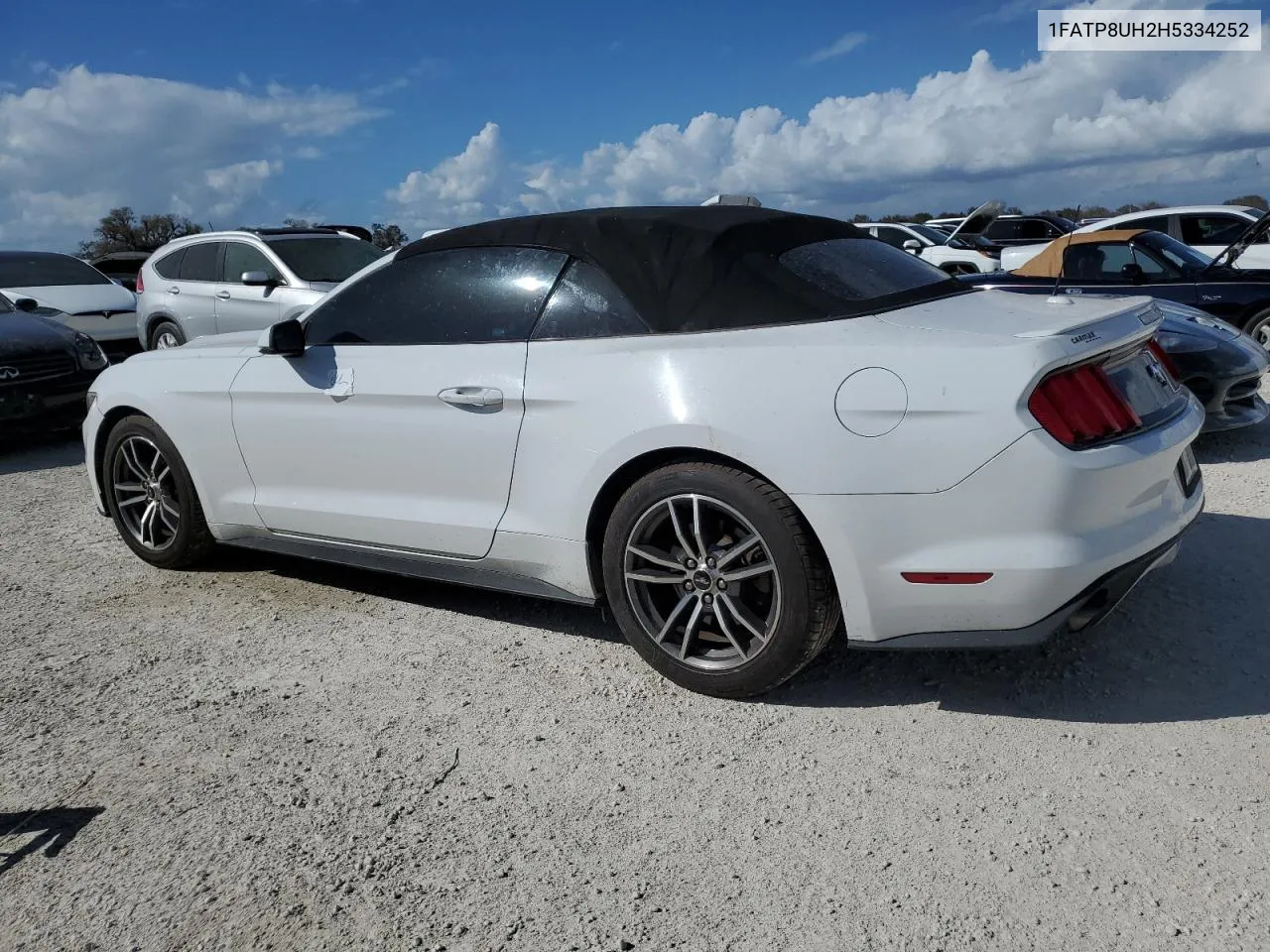 2017 Ford Mustang VIN: 1FATP8UH2H5334252 Lot: 77201524