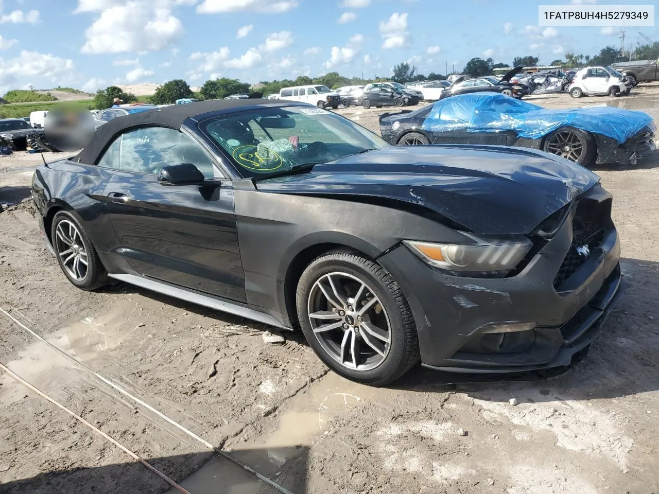 2017 Ford Mustang VIN: 1FATP8UH4H5279349 Lot: 77405324