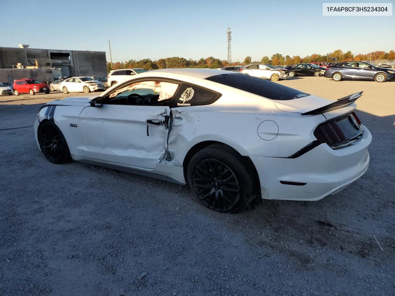 2017 Ford Mustang Gt VIN: 1FA6P8CF3H5234304 Lot: 77520614