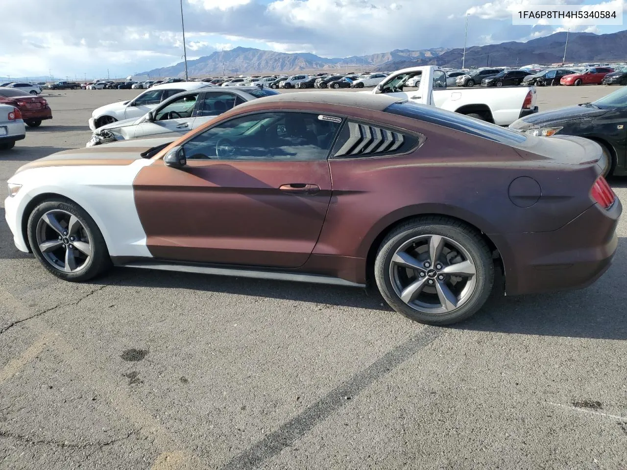 2017 Ford Mustang VIN: 1FA6P8TH4H5340584 Lot: 77864234