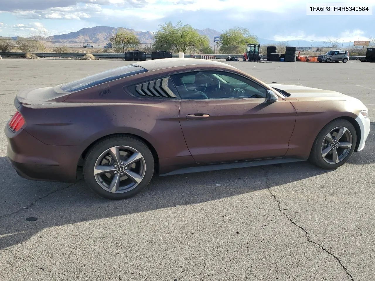 2017 Ford Mustang VIN: 1FA6P8TH4H5340584 Lot: 77864234