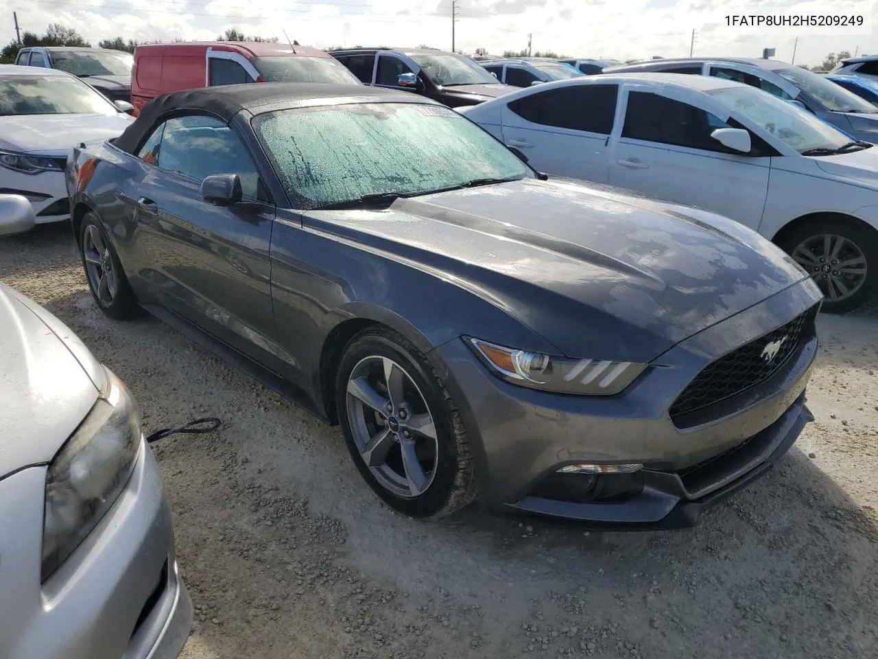 2017 Ford Mustang VIN: 1FATP8UH2H5209249 Lot: 77909344