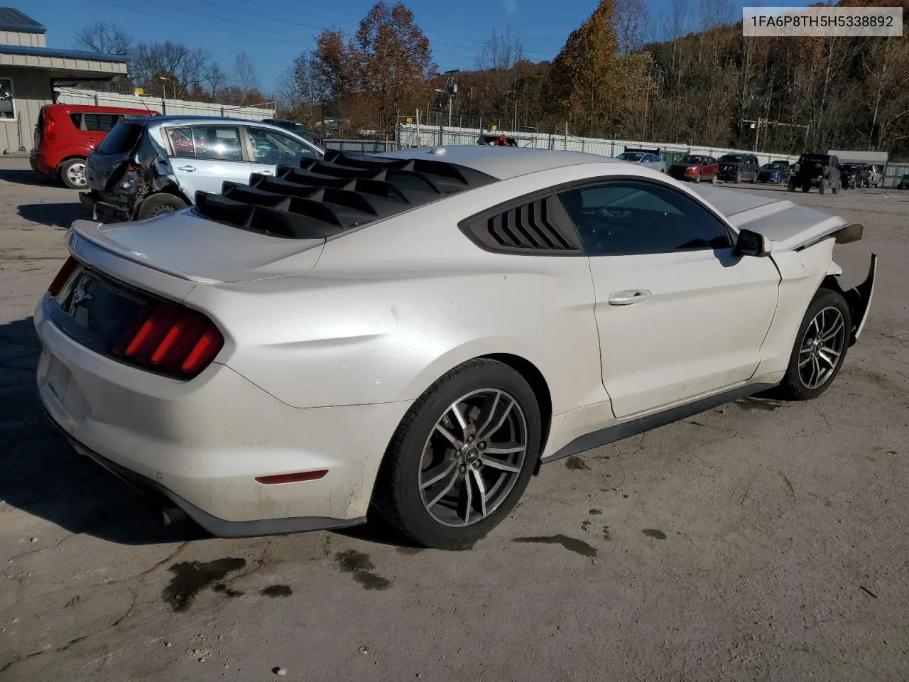 2017 Ford Mustang VIN: 1FA6P8TH5H5338892 Lot: 77979394