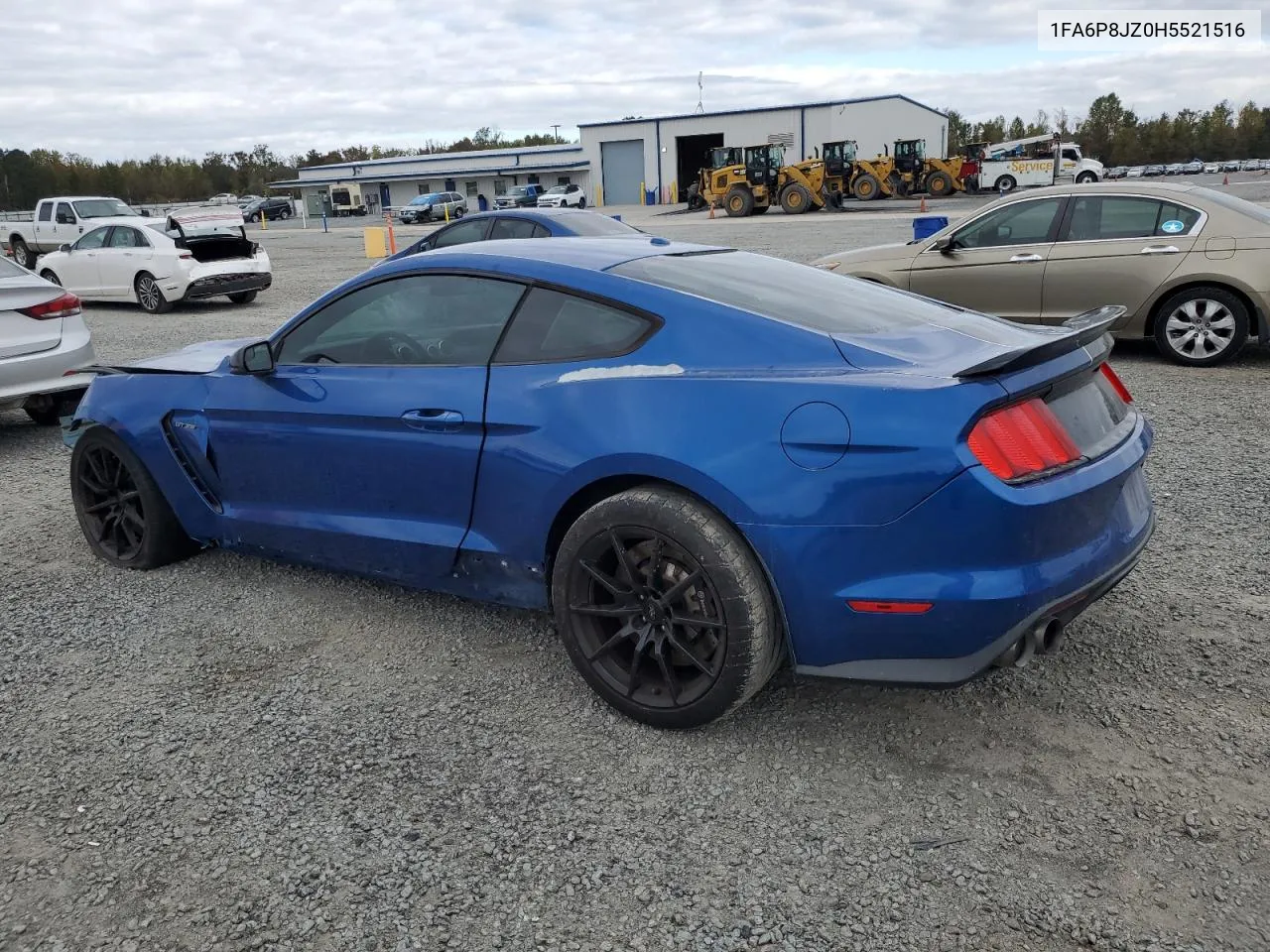 2017 Ford Mustang Shelby Gt350 VIN: 1FA6P8JZ0H5521516 Lot: 78286434