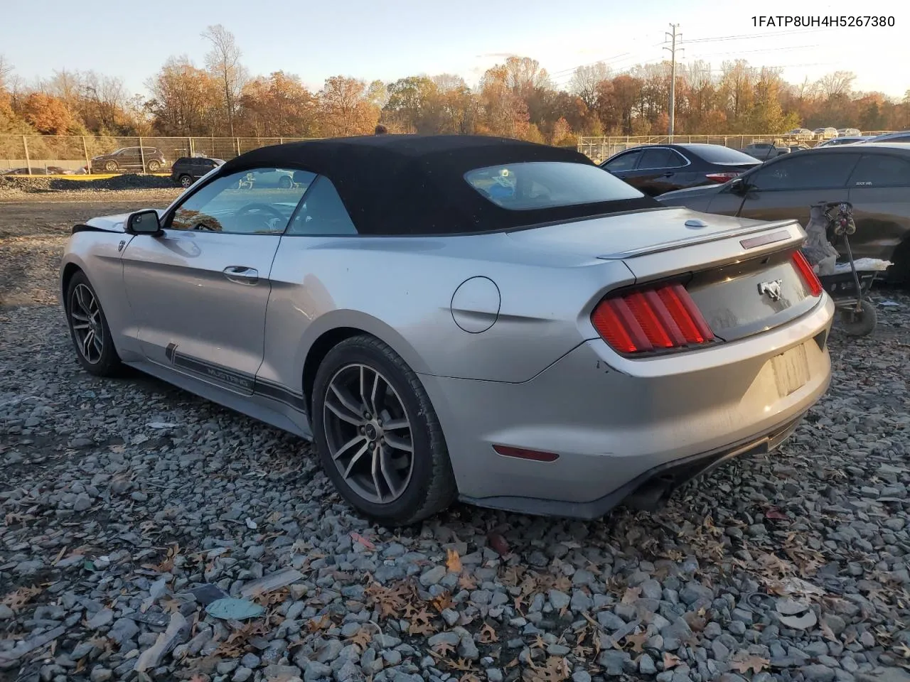 2017 Ford Mustang VIN: 1FATP8UH4H5267380 Lot: 78298834