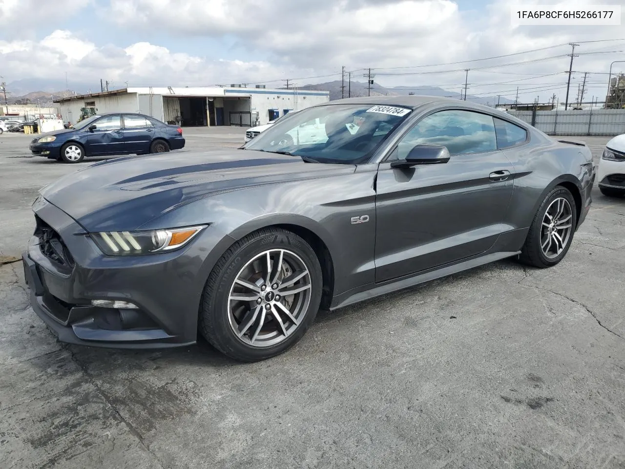 2017 Ford Mustang Gt VIN: 1FA6P8CF6H5266177 Lot: 78324784